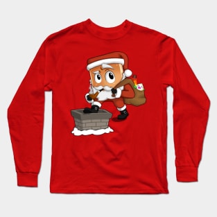 Santa Pancake Long Sleeve T-Shirt